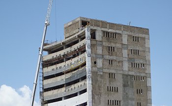 Montaje en hospital Puerta de Hierro Sur